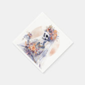 Halloween Skeleton Paper Napkins Serviette (Ecke)