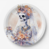 Halloween Skeleton Paper Teller (Vorderseite)