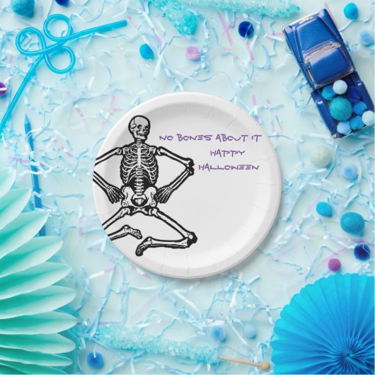 Halloween Skeleton Paper Teller 7" (Party)