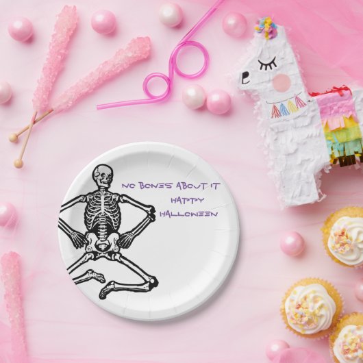 Halloween Skeleton Paper Teller 7" (Party)