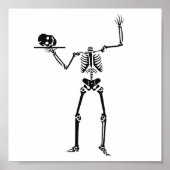 Halloween Skeleton Poster (Vorne)