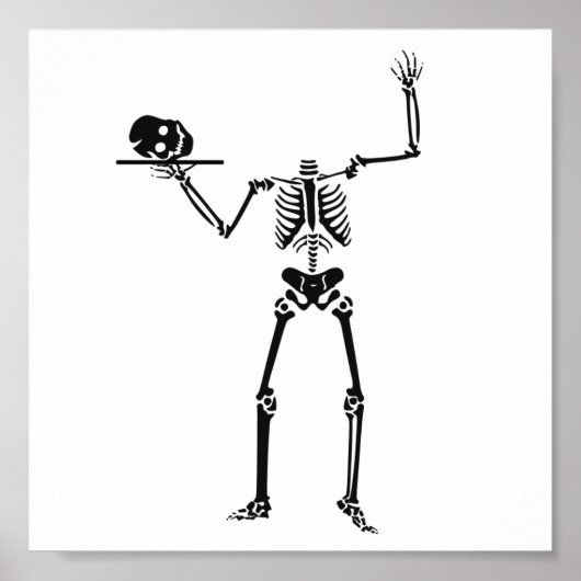 Halloween Skeleton Poster (Vorne)