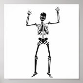 Halloween Skeleton Poster (Vorne)