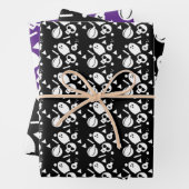 Halloween Skeleton Pumpkin Spooky Sprinkles Geschenkpapier Set (Beispiel)