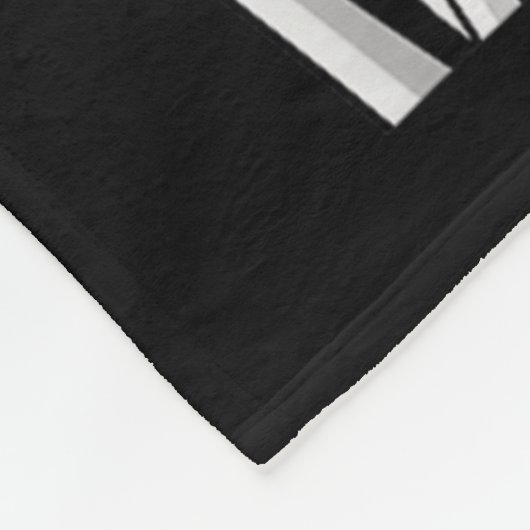 Halloween Skeleton Retro Style Drink Beverage Quir Fleecedecke (Ecke)