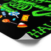 Halloween Skeleton Salting Candy Fun 1 Poster (Ecke)
