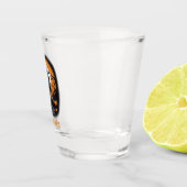 Halloween Skeleton Schnapsglas (Rechts)