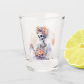 Halloween Skeleton Shot Glass Schnapsglas (Vorderseite)