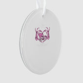 Halloween Skeleton Skeleton Beanie Design Ornament (Vorderseite)