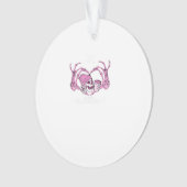 Halloween Skeleton Skeleton Beanie Design Ornament (Vorderseite)