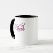 Halloween Skeleton Skeleton Beanie Design Tasse (Vorderseite Links)