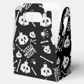 Halloween Skeleton Skull Bones Halloween-Party Geschenkschachtel (Geöffnet)