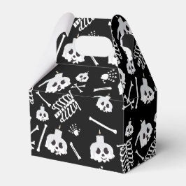 Halloween Skeleton Skull Bones Halloween-Party Geschenkschachtel
