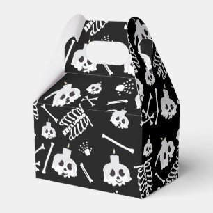 Halloween Skeleton Skull Bones Halloween-Party Geschenkschachtel