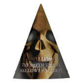 Halloween Skeleton Skull Spooky Familienname Partyhütchen (Vorderseite)