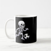 Halloween Skeleton Soccer Player Boys Kinder Kaffeetasse (Links)