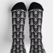 Halloween Skeleton Socks Socken (Oben)