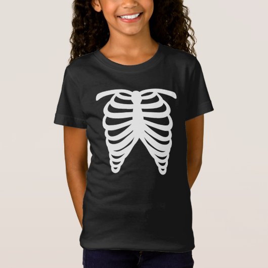 Halloween Skeleton T-Shirt (Vorderseite)