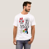 halloween skeleton   T-Shirt (Vorne ganz)