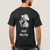 Halloween skeleton T-shirt (Rückseite)