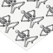 Halloween Skeleton Table Runner Kurzer Tischläufer (Ecke)