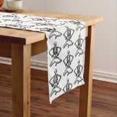 Halloween Skeleton Table Runner Kurzer Tischläufer (Beispiel)
