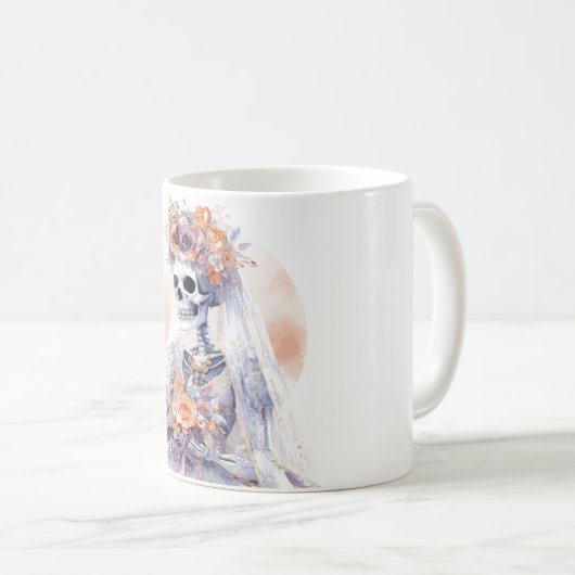 Halloween Skeleton Tasse (VorderseiteRechts)