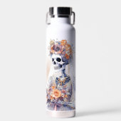 Halloween Skeleton Vacuum Insulinflasche Trinkflasche (Vorne)