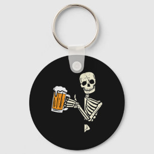 Halloween Skeleton Vater Funny Lazy Skull Costume  Schlüsselanhänger