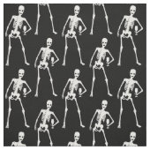 halloween skeleton weinglas gruselig lustig stoff (Muster)