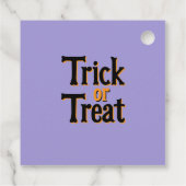 Halloween Skeleton Witch Geschenkanhänger (Rückseite)