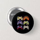Halloween Skeleton Zombie Gaming Controller Mummy Button (Vorne & Hinten)