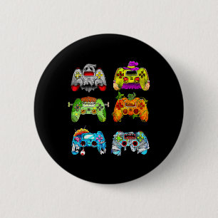 Halloween Skeleton Zombie Gaming Controller Mummy Button