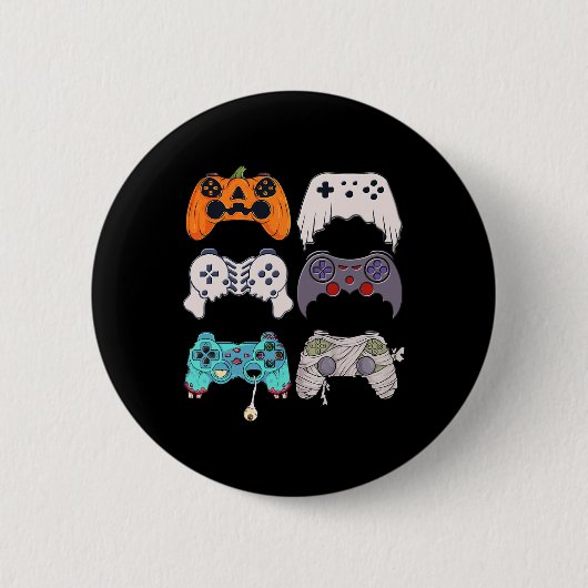 Halloween Skeleton Zombie Gaming Controller Mummy Button (Vorderseite)