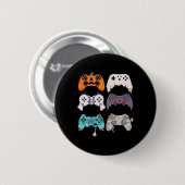 Halloween Skeleton Zombie Gaming Controller Mummy Button (Vorne & Hinten)