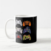 Halloween Skeleton Zombie Gaming Controller Mummy Kaffeetasse (Links)