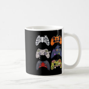 Halloween Skeleton Zombie Gaming Controller Mummy Kaffeetasse