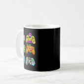 Halloween Skeleton Zombie Gaming Controller Mummy Kaffeetasse (Vorderseite Links)