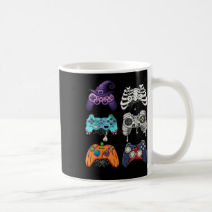 Halloween Skeleton Zombie Gaming Controller Mummy Kaffeetasse
