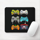 Halloween Skeleton Zombie Gaming Controller Mummy Mousepad (Mit Mouse)