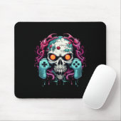 Halloween Skeleton Zombie Gaming Controller Mummy Mousepad (Mit Mouse)