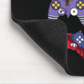 Halloween Skeleton Zombie Gaming Controller Mummy Mousepad (Ecke)