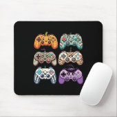 Halloween Skeleton Zombie Gaming Controller Mummy Mousepad (Mit Mouse)