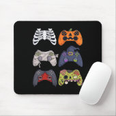 Halloween Skeleton Zombie Gaming Controller Mummy Mousepad (Mit Mouse)