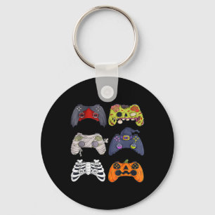 Halloween Skeleton Zombie Gaming Controller Mummy Schlüsselanhänger