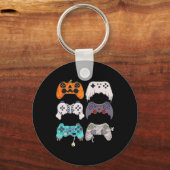 Halloween Skeleton Zombie Gaming Controller Mummy Schlüsselanhänger (Vorderseite)
