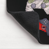 Halloween Skeleton Zombie Gaming Controllers Mummy Mousepad (Ecke)