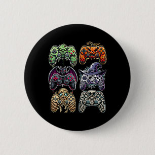 Halloween Skeleton Zombie Mummy Gaming Controller Button