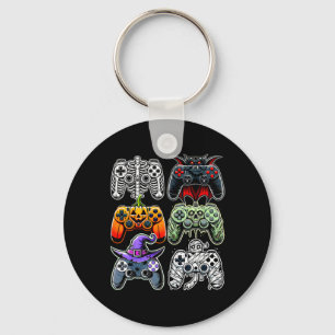 Halloween Skeleton Zombie Mummy Gaming Controller Schlüsselanhänger