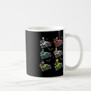 Halloween Skeleton Zombie Riding Monster Truck Vam Kaffeetasse
